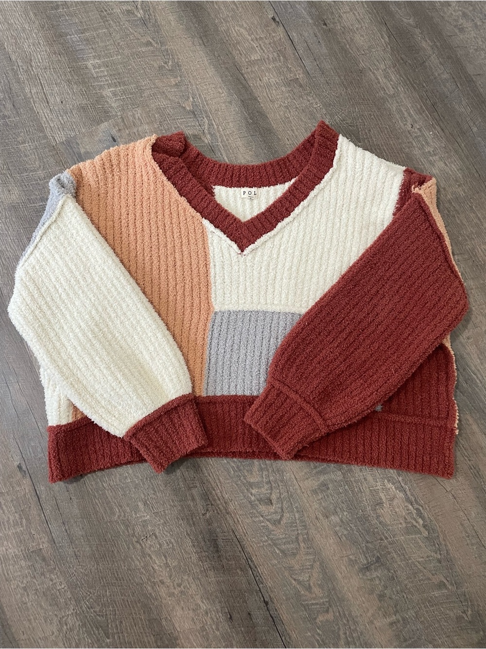 M - cozy multicolor sweater